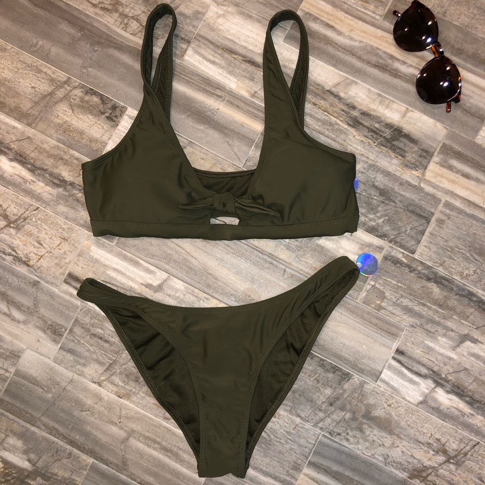 ❤️Olive 2 piece bikini